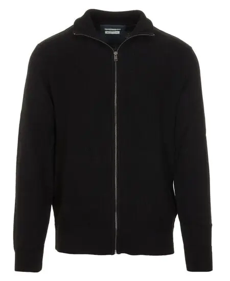 Кардиган basic structured knit jacket 1032303-29999 Tom Tailor L Черный 1032303-29999 фото 5 — интернет-магазин Tapok