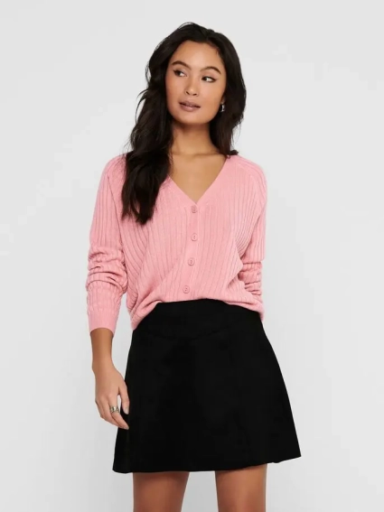 Кардиган ONLAMALIA L/S CARDIGAN CC KNT 15219321 Blush ONLY S Розовий 15219321Blush фото 3 — інтернет-магазин Tapok