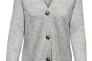 Кардиган ONLCAROL L/S CARDIGAN KNT NOOS 15196734-Light Grey Melange ONLY L Сірий 15196734-Light Grey Melan Фото 4