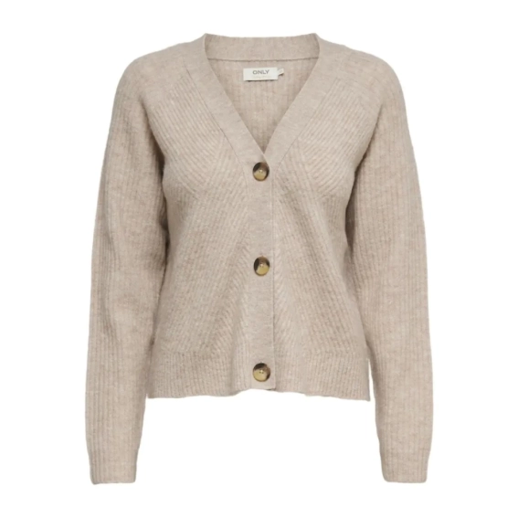Кардиган ONLCAROL L/S CARDIGAN KNT NOOS 15196734-Pumice Stone ONLY L Бежевый 15196734-Pumice Stone-Det фото 1 — интернет-магазин Tapok