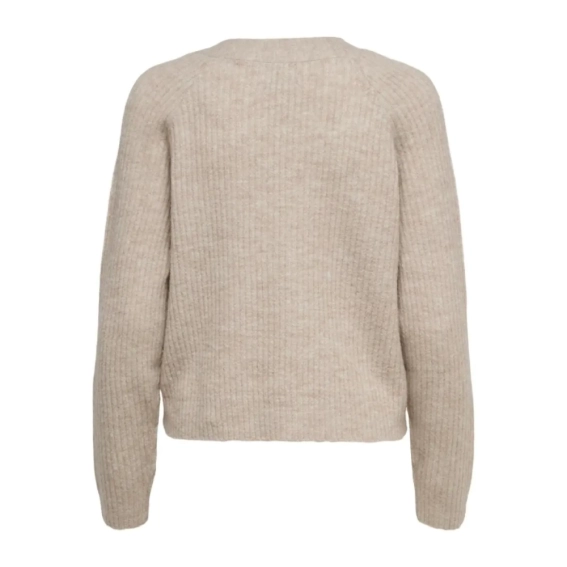 Кардиган ONLCAROL L/S CARDIGAN KNT NOOS 15196734-Pumice Stone ONLY L Бежевый 15196734-Pumice Stone-Det фото 2 — интернет-магазин Tapok