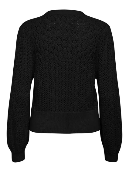 Кардиган ONLNOLA 3/4 CARDIGAN KNT 15233174-Black ONLY L Черный 15233174-Black фото 5 — интернет-магазин Tapok