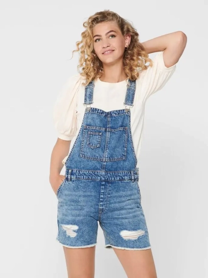 Комбінезон ONLAYLA LIFE SL AUTHENTIC DNM PLAYSUIT 15200825 Medium Blue Denim ONLY L Блакитний 15200825MediumBlueDen фото 1 — інтернет-магазин Tapok