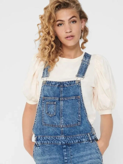 Комбінезон ONLAYLA LIFE SL AUTHENTIC DNM PLAYSUIT 15200825 Medium Blue Denim ONLY L Блакитний 15200825MediumBlueDen фото 2 — інтернет-магазин Tapok