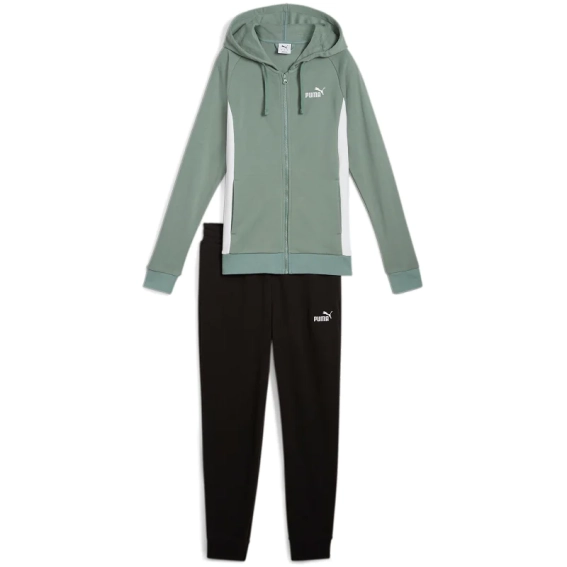 Костюм спортивный Hooded Sweat Suit 68507730 Puma L Хаки 68507730 фото 1 — интернет-магазин Tapok