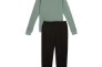 Костюм спортивный Hooded Sweat Suit 68507730 Puma L Хаки 68507730 Фото 2