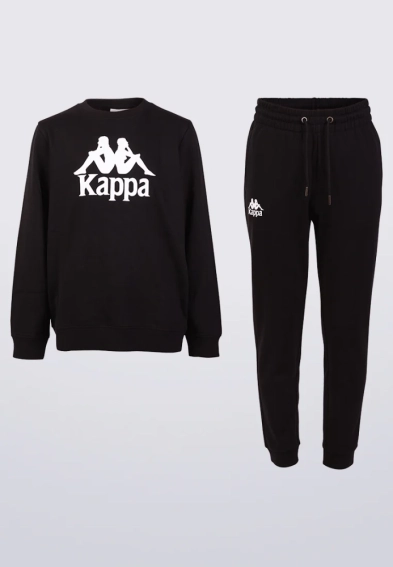 Костюм спортивний Jungen Anzug 709485J-19-4006 Kappa 122-128 Чорний 709485J-19-4006 фото 1 — інтернет-магазин Tapok