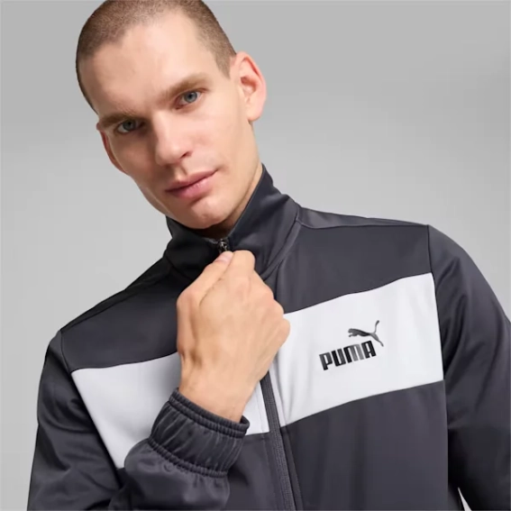 Костюм спортивный Poly Suit 67742769 Puma S Темно-серый 67742769 фото 4 — интернет-магазин Tapok