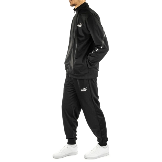 Костюм спортивный Poly Tape Suit 68189501 Puma S Черный 68189501 фото 4 — интернет-магазин Tapok