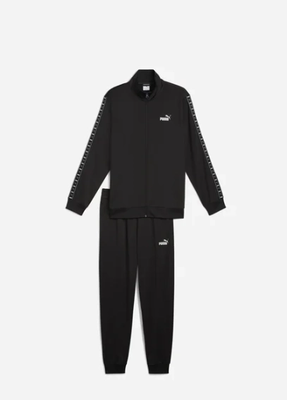 Костюм спортивный Poly Tape Suit 68485301 Puma L Черный 68485301 фото 1 — интернет-магазин Tapok