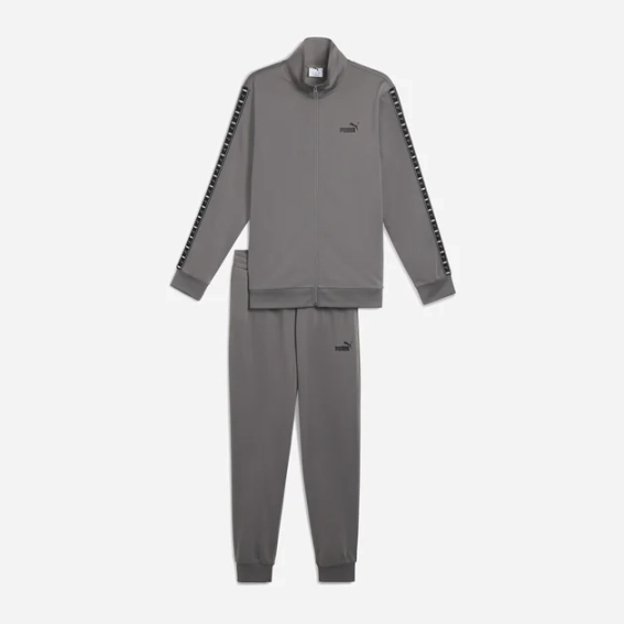 Костюм спортивный Poly Tape Suit 68485379 Puma L Темно-серый 68485379 фото 1 — интернет-магазин Tapok