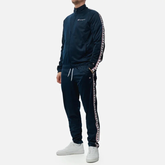 Костюм спортивный tracksuit 219784-BS501 Champion L Темно-синий 219784-BS501 фото 1 — интернет-магазин Tapok
