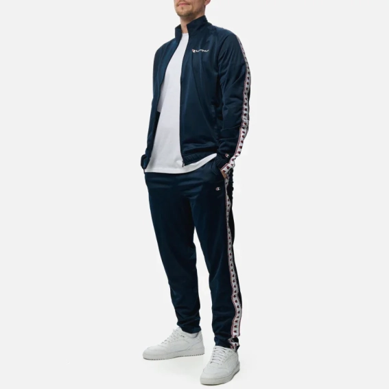 Костюм спортивный tracksuit 219784-BS501 Champion L Темно-синий 219784-BS501 фото 2 — интернет-магазин Tapok