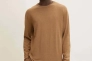 Кофта basic crew neck sweater 1027661-18950 Tom Tailor XXL Коричневий 1027661-18950 Фото 1