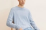 Кофта basic crew neck sweater 1027661-30312 Tom Tailor XXXL Блакитний 1027661-30312 Фото 3