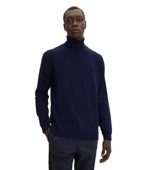 Кофта COSY TURTLE NECK KNITTER 1032279-13160 Tom Tailor L Темно-синий 1032279-13160 фото 1 — интернет-магазин Tapok