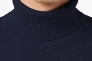 Кофта FINE KNITTED TURTLE NECK 1032304-10668 Tom Tailor M Темно-синий 1032304-10668 Фото 3
