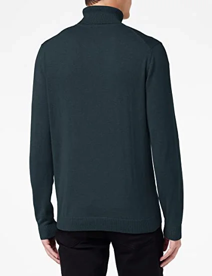 Кофта FINE KNITTED TURTLE NECK 1032304-13159 Tom Tailor S Зеленый 1032304-13159 фото 2 — интернет-магазин Tapok