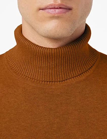 Кофта FINE KNITTED TURTLE NECK 1032304-21652 Tom Tailor L Коричневий 1032304-21652 фото 4 — інтернет-магазин Tapok