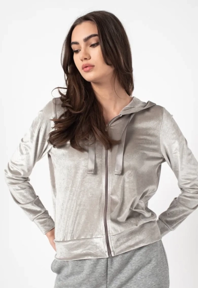 Кофта ONLBILLY LS VELOUR HOODIE JRS 15240646 Ash ONLY L Серый 15240646Ash фото 1 — интернет-магазин Tapok
