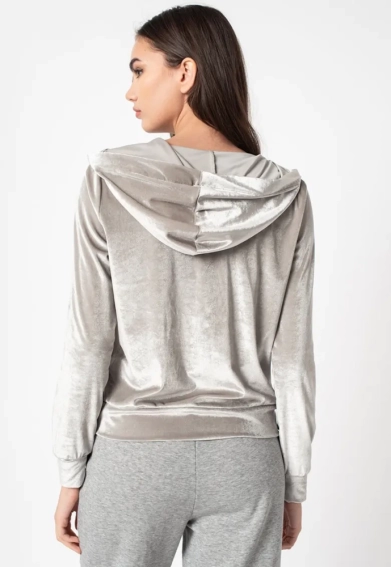 Кофта ONLBILLY LS VELOUR HOODIE JRS 15240646 Ash ONLY L Серый 15240646Ash фото 2 — интернет-магазин Tapok
