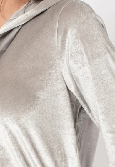 Кофта ONLBILLY LS VELOUR HOODIE JRS 15240646 Ash ONLY L Серый 15240646Ash фото 3 — интернет-магазин Tapok