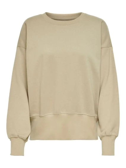 Кофта ONLGIA L/S SWEAT SWT 15229725 Silver Mink ONLY L Пісочний 15229725SilverMink фото 1 — інтернет-магазин Tapok