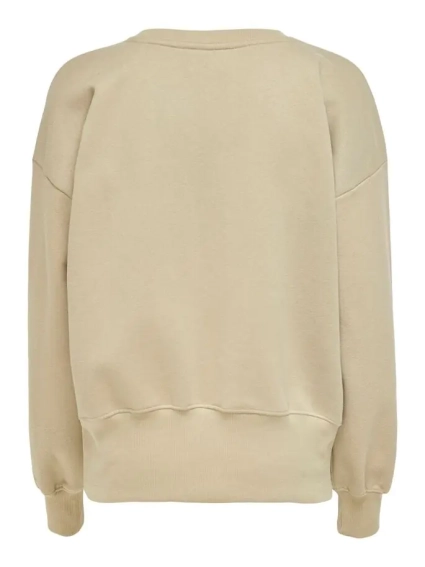 Кофта ONLGIA L/S SWEAT SWT 15229725 Silver Mink ONLY L Пісочний 15229725SilverMink фото 2 — інтернет-магазин Tapok