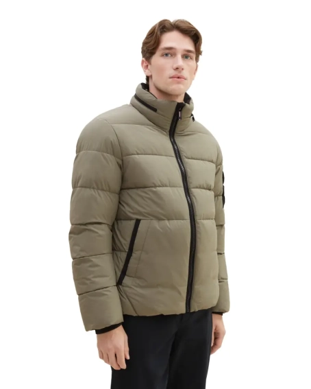 Куртка 1037333-32097 Tom Tailor L Хакі 1037333-32097 фото 2 — інтернет-магазин Tapok