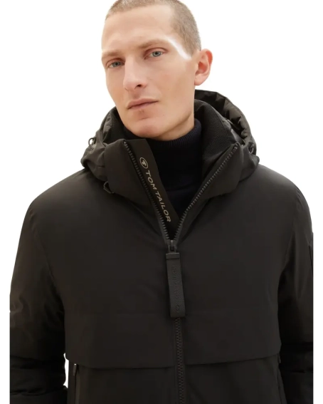 Куртка 1037353ХХ29999 Tom Tailor M Чорний 1037353ХХ29999 фото 4 — інтернет-магазин Tapok