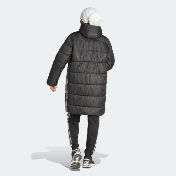 Куртка ADICOLOR LONG II8456 Adidas L Чорний II8456 фото 3 — інтернет-магазин Tapok