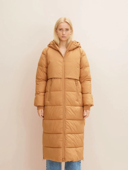 Куртка arctic puffer coat 1032690-12954 Tom Tailor L Оранжевый 1032690-12954 фото 1 — интернет-магазин Tapok