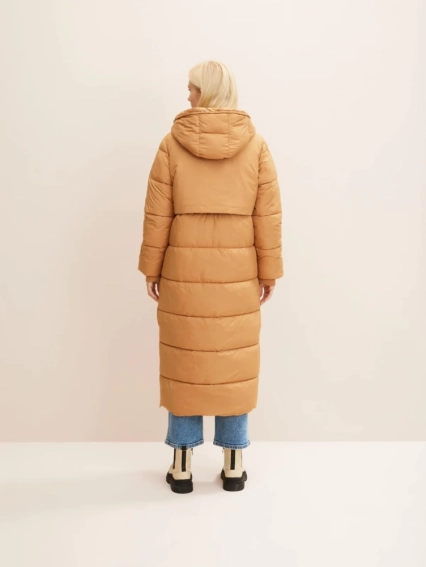 Куртка arctic puffer coat 1032690-12954 Tom Tailor L Оранжевый 1032690-12954 фото 2 — интернет-магазин Tapok