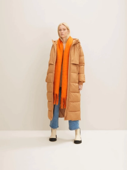 Куртка arctic puffer coat 1032690-12954 Tom Tailor L Оранжевый 1032690-12954 фото 5 — интернет-магазин Tapok