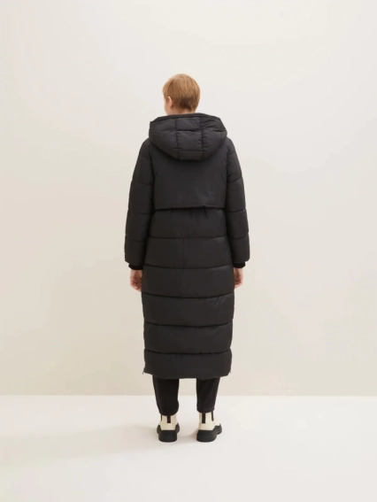 Куртка arctic puffer coat 1032690-14482 Tom Tailor L Черный 1032690-14482 фото 2 — интернет-магазин Tapok