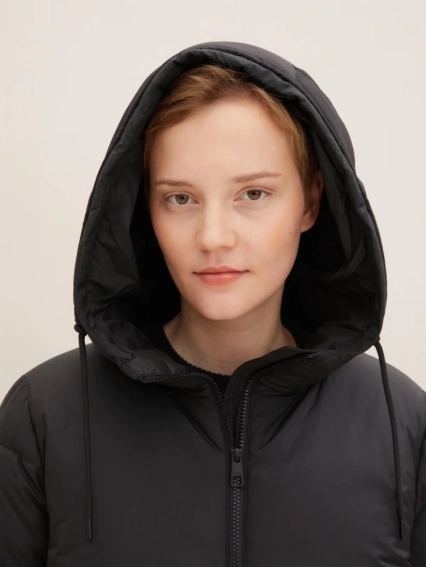 Куртка arctic puffer coat 1032690-14482 Tom Tailor L Черный 1032690-14482 фото 4 — интернет-магазин Tapok