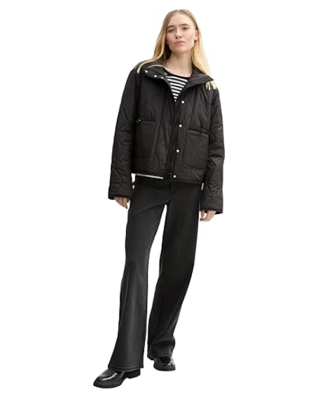Куртка Denim Women&#39;s 1044454-14482 Tom Tailor L Черный 1044454-14482 фото 4 — интернет-магазин Tapok