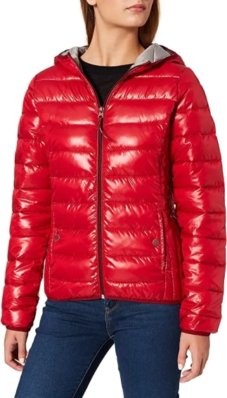 Куртка Jacket REGULAR FIT 510.12.108.16.150.2064670-3660 Q/S by s.Oliver S Красный 510.12.108.16.150.2064670 фото 1 — интернет-магазин Tapok