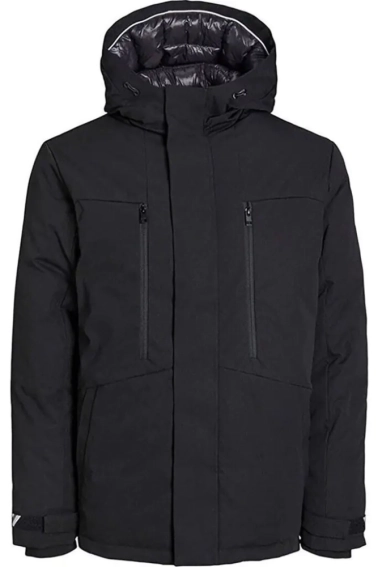 Куртка JCOSPORTY PUFFER 12215659-Black Jack&Jones XXL Чорний 12215659-Black фото 5 — інтернет-магазин Tapok
