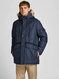 Куртка JJEGLOBE PARKA STS 12194323-Navy Blazer Jack&amp;Jones L Темно-синий 12194323-Navy Blazer