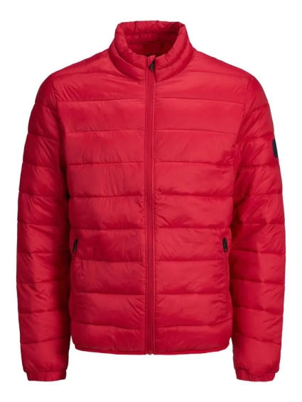 Куртка JJEMAGIC PUFFER COLLAR NOOS 12173752 Tango Red Jack&Jones L Червоний 12173752TangoRed фото 1 — інтернет-магазин Tapok