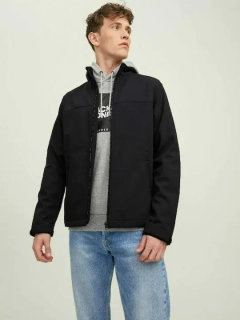 Куртка JJEMARVIN COLLAR SOFTSHELL 12212364-Black Jack&amp;Jones L Черный 12212364-Black