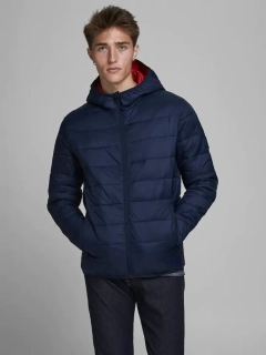Куртка JJEMAGIC PUFFER HOOD STS 12173751NavyBlazer Jack&amp;Jones L Темно-синий 12173751NavyBlazer