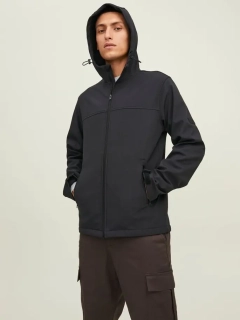 Куртка JJEMARVIN HOOD SOFTSHELL NOOS 12212363-Black Jack&amp;Jones M Черный 12212363-Black