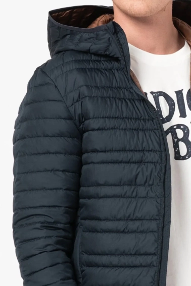Куртка JJLUKE LIGHT HOOD JACKET 12190009-Dark Navy Jack&Jones L Темно-синій 12190009-Dark Navy фото 3 — інтернет-магазин Tapok