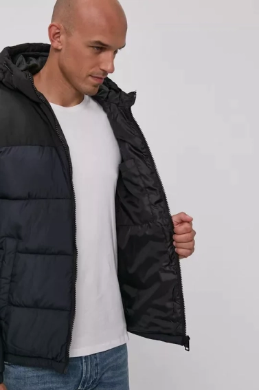 Куртка JJPAUL PUFFER HOOD 12189972-Dark Navy Jack&Jones S Темно-синій 12189972-Dark Navy-Detail фото 5 — інтернет-магазин Tapok