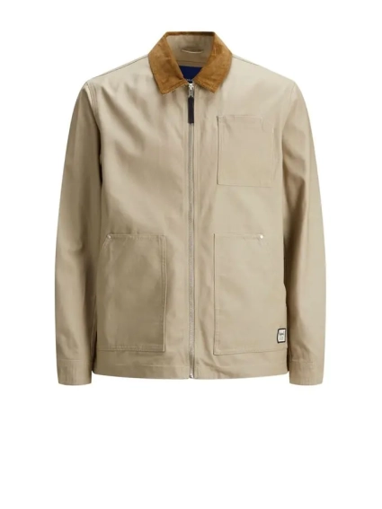 Куртка JORBERNIE JACKET 12184997 Crockery Jack&Jones L Бежевий 12184997Crockery фото 1 — інтернет-магазин Tapok
