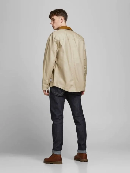Куртка JORBERNIE JACKET 12184997 Crockery Jack&Jones L Бежевий 12184997Crockery фото 3 — інтернет-магазин Tapok