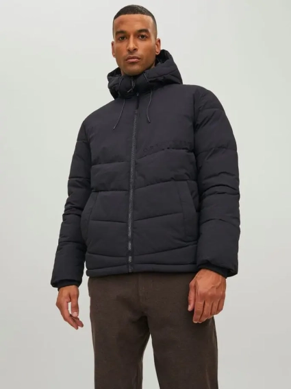 Куртка JORCOPENHAGEN PUFFER JACKET SN 12215130-Black Jack&amp;Jones XXL Черный 12215130-Black фото 1 — интернет-магазин Tapok
