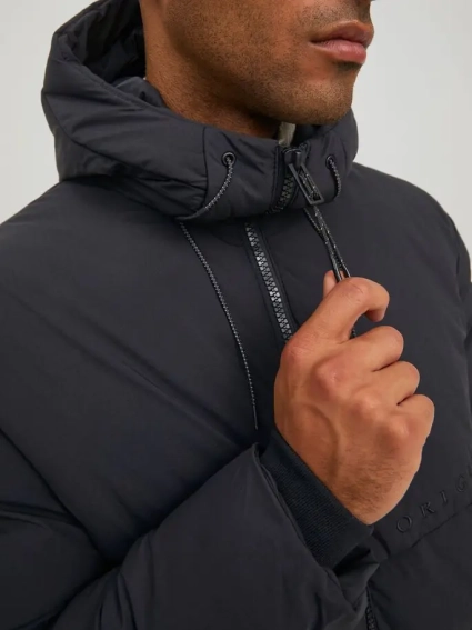 Куртка JORCOPENHAGEN PUFFER JACKET SN 12215130-Black Jack&amp;Jones XXL Черный 12215130-Black фото 3 — интернет-магазин Tapok